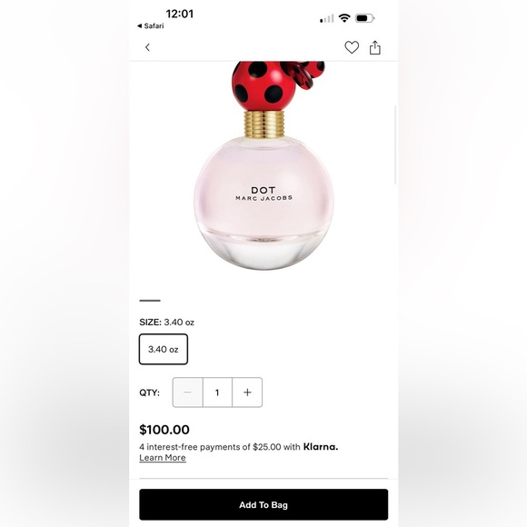 - DOT Marc Jacobs 3.3 FL OZ - Picture 7 of 7